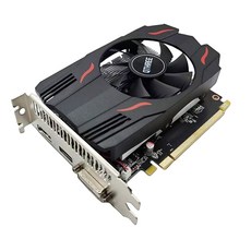QTRI Radeon RX 550 4GB 그래픽 카드 DR5 128비트 PC용 비디오 DP / HD DVI D 포트 ITX G PCI Express 3 0 X8 DirectX 12, RX 550 4G 640SP