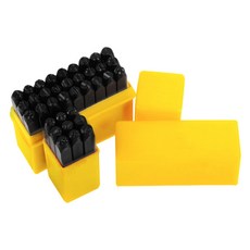 금속 가죽 각인 알파벳 도장 메탈 스탬프 (숫자9종), 1개