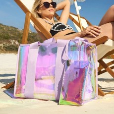 엣모스트 SNS감성템 여름 바캉스 투명백 방수 비치백+미니파우치
