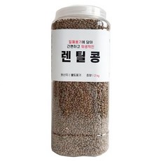 대한농산 통에담은 렌틸콩, 2kg, 1개