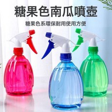 氣壓式澆花噴霧瓶多肉植物澆水壺小型澆花壺噴霧器噴壺多用噴壺, 南瓜壺手壓款300毫升-混色:旋轉噴頭, 1個