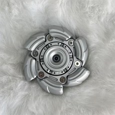 新石洗 暴躁08 EDC 不鏽鋼指尖陀螺, 躁動陀螺 - 銀色贈送收納包 配件包, 1個