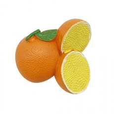 오렌지 모형 포토부착 기념품 음식 입체모양 마그넷, 단일상품0