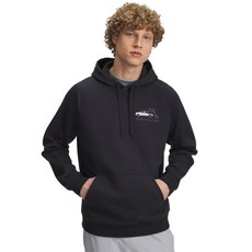 매장정품 UNDERARMOUR 라이벌 플리스 HBR 로고 후디 6003955001 1480767
