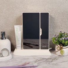 유토렉스 가정용 UV LED 살균 세라믹 히팅 건조기 소독 스탠드 벽걸이 블랙 미러 칫솔 살균기 UTC-83UV, 화이트