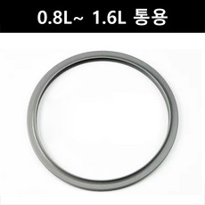 Ryusei 0.8L - 2.0 L 소형 스텐 압력밥솥 1-2인용 인덕션용 가스용 누롱지 밥 2001, 회색, 2개