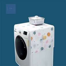 대각심 방수 냉장고 덮개 전자레인지덮개커버, 대형 꽃