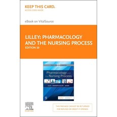 (영문도서) Pharmacology and the Nursing Process - Elsevier eBook on Vitalsource (Retail Access Card) Hardcover, Mosby, English, 9780323828000