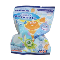 玩具總動員泡澡球，內含可愛卡通公仔，兒童泡澡趣味體驗, 怪獸電力公司, 1個