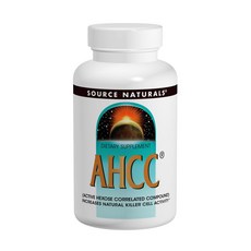 SOURCE NATURALS AHCC無糖素食補充粉, 1個, 28克