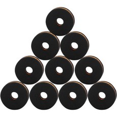 드럼 펠트 패드 교체 펠트 와셔 슬립 펠트 패드 원형 소프트 스탠드 펠트 와셔 10개, GSHLO 10개 4cm 심벌 스탠드 펠트 와셔 심벌