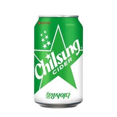 칠성사이다 350ml 24캔, 24개