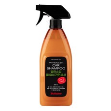불스원 밸런스업 물없이 간편세차 /뿌리고 닦아내는 카샴푸, 600ml, 1개
