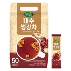 THINK NATURE FOOD 紅棗生薑茶, 18g, 50條, 1袋