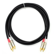 Mogami W2524 Neglex 無氧銅訊號線 Switchcraft 鍍金RCA接頭, 1個, 1米一對