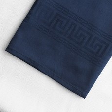 베리안 바리스타 린넨 타올 카페행주 테이블냅킨 순면행주, 네이비, 1개