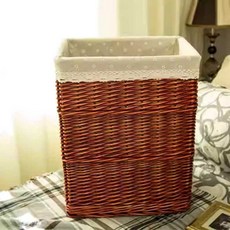 대형 리빙박스 정리함 옷 책 소품 펜트리 멀티수납, 브라운 30x25x36cm (뚜껑포함), 1개