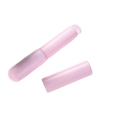 실리콘 파스텔 립 브러쉬, 1개, 핑크