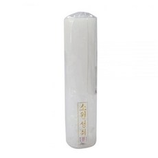 차례상 컬러 양초 제사 촛불 명절 캔들 제사양초 74x290mm 79000EA 1EA, 본상품