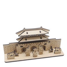 나무조립모형DIY 광화문 나무 조립 건축 건물 모형 DIY 만들기, 본상품