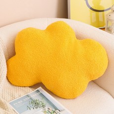 앤티키 뭉게구름 안고자는 쿠션, 옐로우