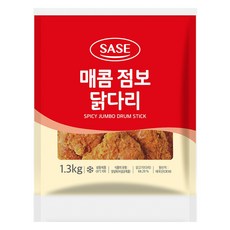 지케이푸드 사세 매콤 점보 닭다리 매콤한치킨 매콤한닭다리 스파이시치킨, 1.3kg, 1개
