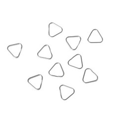 10pcs 벨트 후크 카메라 숄더 스트랩 트라이앵글 링 스트랩 스플릿 올림푸스 DSL의 Nikon 용 Fujifilm Lecia를위한 Triangle 링 교체, 10개
