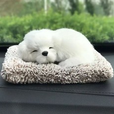 넘버링카 동물인형 차량용 악세사리 인테리어 소품 대쉬보드 탈취인형 강아지 고양이, 1개, 12 사모예드