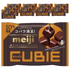 메이지 밀크 초콜릿 큐비, 42g, 10개