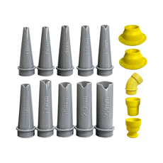 소세지건 노즐 15종 세트 (소세지건 실리콘건), 1개