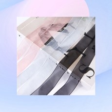 신꾸 레이스 운동화끈 리본형 신발끈 쉬폰 악세사리 꾸미기용