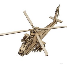 다온팬시 조립 아파치헬기 취미, 단품