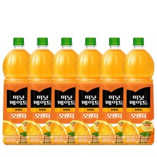 미닛메이드 오렌지 1.5L X 6개