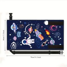 휴대용 비행기 침대 좌석 통기성 확장 여행용 1. 해먹형 발받침 자동차 Black, D. 어린이용 비행기 발판 페달 파란색 794, 별빛 푸른색