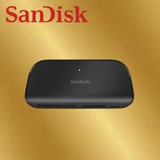 샌디스크 ImageMate PRO USB-C 카드리더기, 블랙, SDDR-A631, 1개