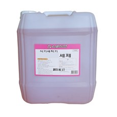 난 엄마니까 업소용 식기세척기용 세제 찌든때 기름때 제거, 1개, 18.75L