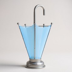 국산 우산모양 우산꽂이 카페 모던 대용량 우산꽃이, 블루, 1개
