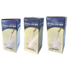 위너리스 손잡이 있는 쓰레기봉투 50매입 쓰레기봉투 30 50 80L 택1, 담다끈봉투50L