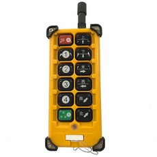 산업용 무선 리모컨 오버헤드 주행 크레인 호이스트 기중기 시스템 리시버 빨판 안테나 AC 110V 220V 380V 12CH RF 3000m, [04] 하얀색