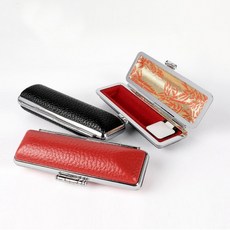 GF 가죽 인주내장 도장케이스, 상세페이지 참조