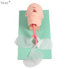 기도 삽관 응급 훈련 모델 긴급 삽입 인형 신생아 아동모델, A. J1A 어린이 기관 삽관 모델