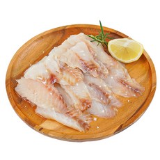 이룸찬 명태포 동태포 손질 동태전 명태살 슬라이스 냉동 필렛, 2개, 400g