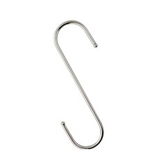 S자 고리 특대 선반 에스고리 소품 주방 uni+4298Om, 색상, 1개