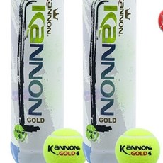 【臺灣出貨】網球耐打訓練球罐裝P4專業比賽球桶裝一件包郵 亞馬遜包郵-奢尚匯品, Gold-P4罐裝2聽送減震器, 1個