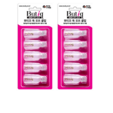 뷰티끄 쏙 오프 클립 네일, 투명, 4개