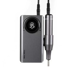 네일드릴 각질제거 발톱 네일샵 전문가용 젤제거 가는 장비, E. 실버 11개 헤드