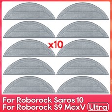 로보락 Saros 10 S9 MaxV Ultra S90ver G30 A1460RR 호환 액세서리 부품 메인 사이드 브러시 필터 Edgewise 걸레 키트, Set J