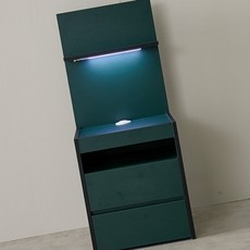LED 침대협탁 USB충전 보조탁자 침대옆협탁