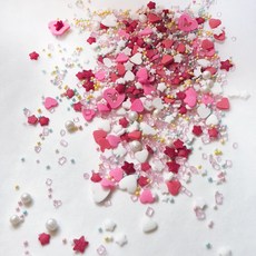 발렌타인 믹스 스프링클 (소비기한 임박 26.07.17까지), 1개, 100g