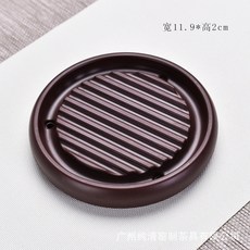 電木壺墊 茶壺墊 幹泡盤, 1個, 胶电木壶垫-圆形红色